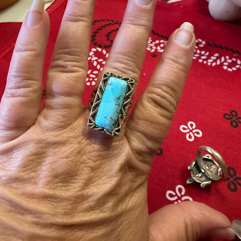 Barse authentic Turquoise Ring